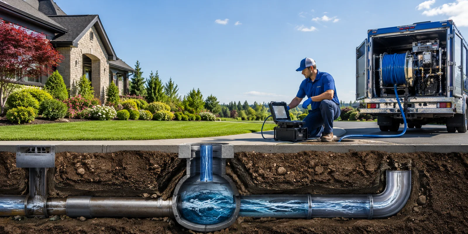 Drainage restoration information for Volant, PA
